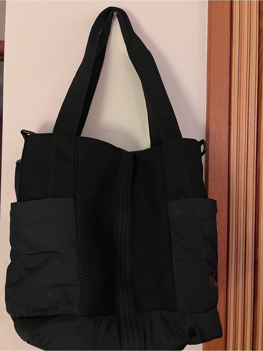 adidas Black Mesh Shoulder Bag